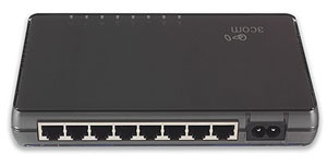 Switch 3com / HP Fashion V1405-8 com 8 portas 10/100 Mbps RJ45  PN 3COM: 3CFSU08