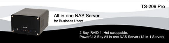 QNAP TS-209 Pro Turbo station � o mais eficiente e completo servidor NAS